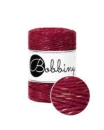 Шнур Bobbiny Macramé 1,5 мм Golden Wine Red, 100 м