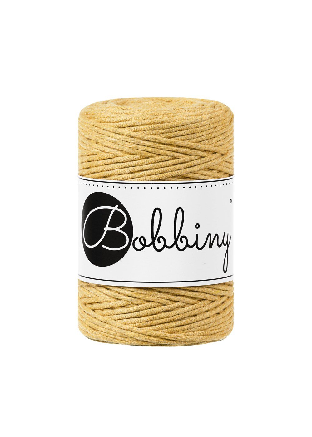 bobbiny-macrame-1-5mm-honey-img Шнур Bobbiny Macramé 1,5 мм Honey, 100 м - Зображення 1