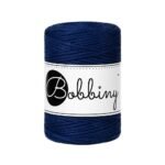 Шнур Bobbiny Macramé 1,5 мм Ink Blue, 100 м