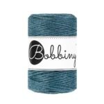 Шнур Bobbiny Macramé 1,5 мм Peacock Blue, 100 м