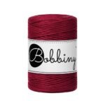 Шнур Bobbiny Macramé 1.5 мм Red Velvet, 100 м