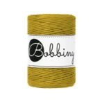 Шнур Bobbiny Macramé 1,5 мм Spicy Yellow, 100 м