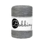 Шнур Bobbiny Macramé 1,5 мм Stone Grey, 100 м