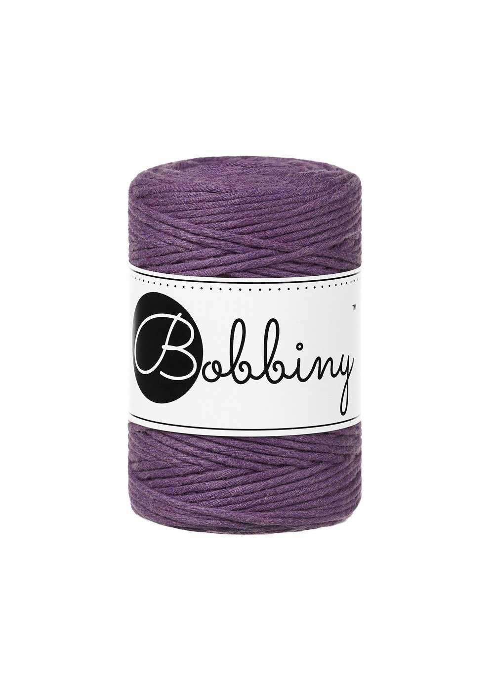 bobbiny-macrame-1-5mm-violet-img Шнур Bobbiny Macramé 1,5 мм Violet, 100 м - Зображення 1