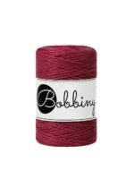 Шнур Bobbiny Macramé 1,5 мм Wine Red, 100 м