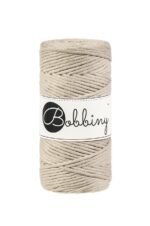 Шнур Bobbiny Macramé 3 мм Beige, 100 м