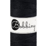 Шнур Bobbiny Macramé 3 мм Black, 100 м