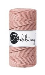 Шнур Bobbiny Macramé 3 мм Blush, 100 м