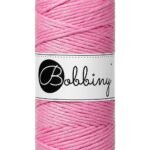 Шнур Bobbiny Macramé 3 мм Bubblegum Pink, 100 м