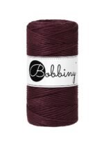 Шнур Bobbiny Macramé 3 мм Burgundy, 100 м