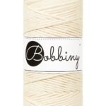 Шнур Bobbiny Macramé 3 мм Butter Yellow, 100 м