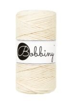 Шнур Bobbiny Macramé 3 мм Butter Yellow, 100 м