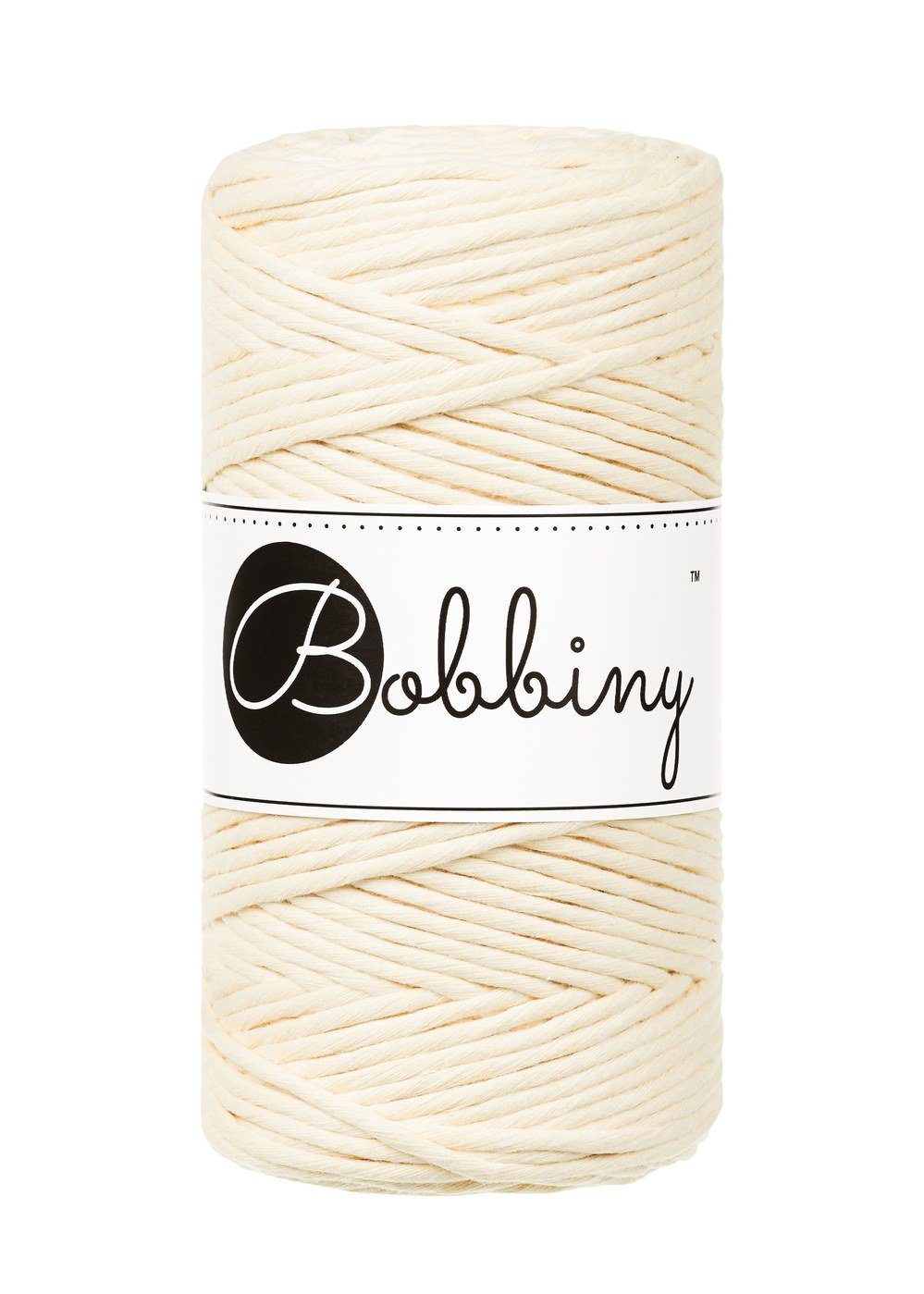 bobbiny-macrame-3mm-butter-yellow-img Шнур Bobbiny Macramé 3 мм Butter Yellow, 100 м - Зображення 1