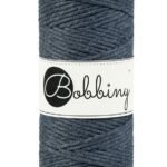 Шнур Bobbiny Macramé 3 мм Charcoal, 100 м