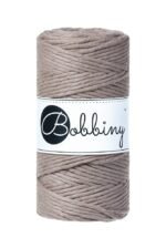 Шнур Bobbiny Macramé 3 мм Coffee, 100 м