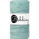 Шнур Bobbiny Macramé 3 мм Duck Egg Blue, 100 м