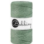 Шнур Bobbiny Macramé 3 мм Eucalyptus Green, 100 м
