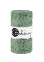 Шнур Bobbiny Macramé 3 мм Eucalyptus Green, 100 м