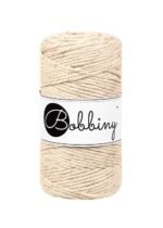Шнур Bobbiny Macramé 3 мм Golden Warm Beige, 100 м