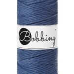 Шнур Bobbiny Macramé 3 мм Jeans, 100 м