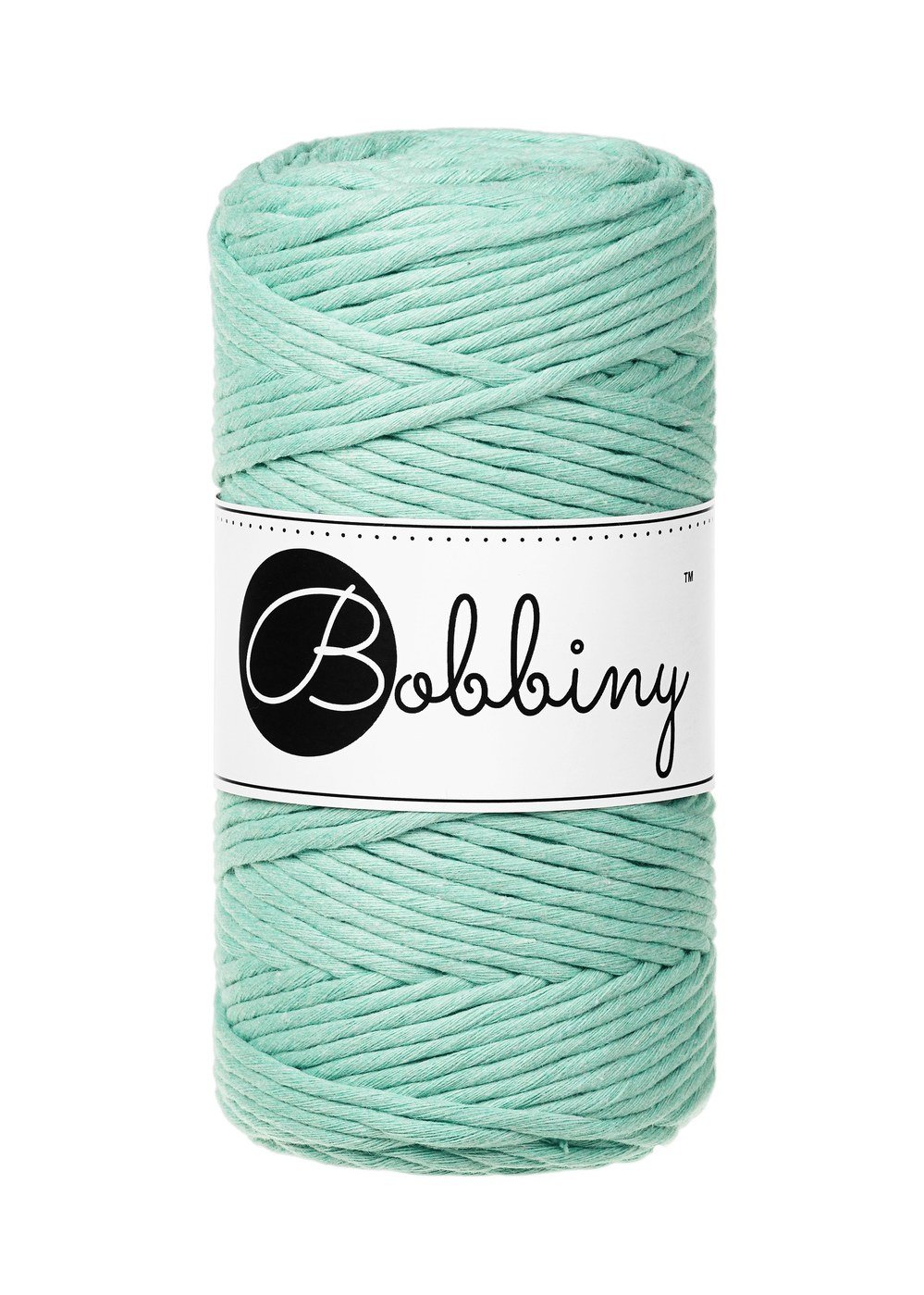 bobbiny-macrame-3mm-jelly-mint-img Шнур Bobbiny Macramé 3 мм Jelly Mint, 100 м - Зображення 1