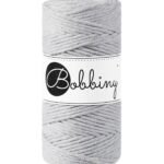 Шнур Bobbiny Macramé 3 мм Light Grey, 100 м