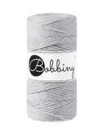 Шнур Bobbiny Macramé 3 мм Light Grey, 100 м