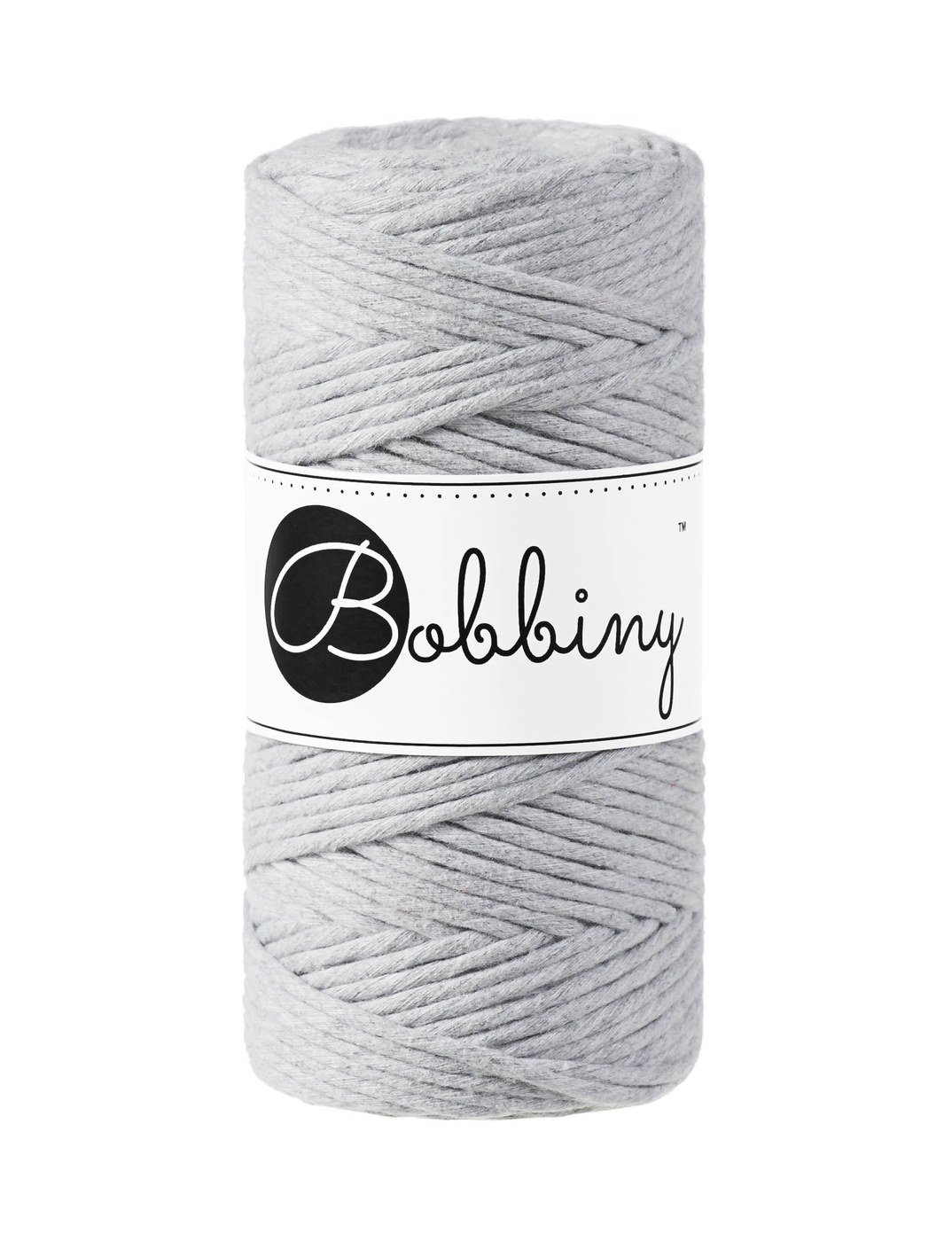 bobbiny-macrame-3mm-light-grey-img Шнур Bobbiny Macramé 3 мм Light Grey, 100 м - Зображення 1