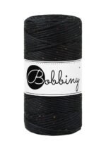 Шнур Bobbiny Macramé 3 мм Midnight Dust, 100 м