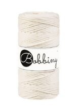 Шнур Bobbiny Macramé 3 мм Natural, 100 м