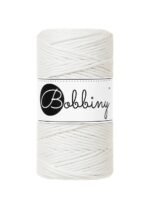 Шнур Bobbiny Macramé 3 мм Off White, 100 м