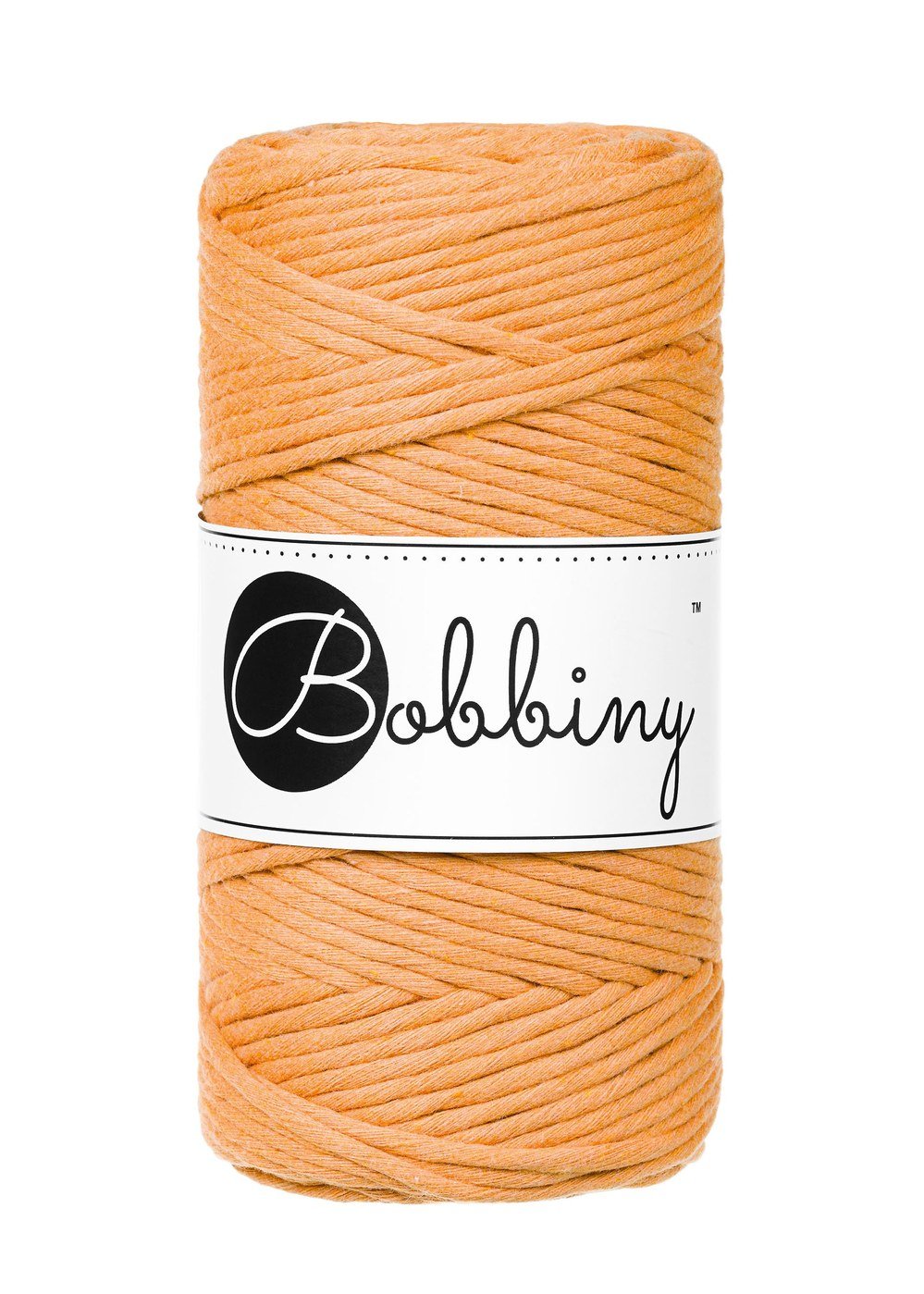 bobbiny-macrame-3mm-orange-img Шнур Bobbiny Macramé 3 мм Orange, 100 м - Зображення 1