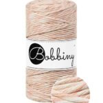 Шнур Bobbiny Macramé 3 мм Peach Shake, 100 м