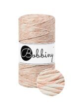 Шнур Bobbiny Macramé 3 мм Peach Shake, 100 м