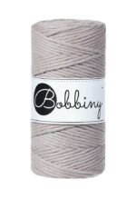 Шнур Bobbiny Macramé 3 мм Pearl, 100 м