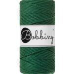 Шнур Bobbiny Macramé 3 мм Pine Green, 100 м