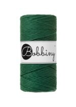Шнур Bobbiny Macramé 3 мм Pine Green, 100 м