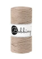 Шнур Bobbiny Macramé 3 мм Sand, 100 м