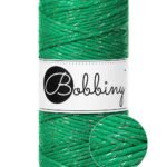 Шнур Bobbiny Macramé 3 мм Shiny Jade Green, 100 м