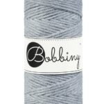 Шнур Bobbiny Macramé 3 мм Silver, 100 м