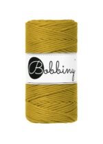 Шнур Bobbiny Macramé 3 мм Spicy Yellow, 100 м