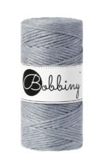 Шнур Bobbiny Macramé 3 мм Steel, 100 м