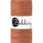 Шнур Bobbiny Macramé 3 мм Terracotta, 100 м