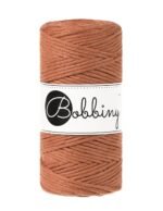 Шнур Bobbiny Macramé 3 мм Terracotta, 100 м