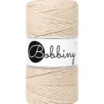 Шнур Bobbiny Macramé 3 мм Warm Beige, 100 м