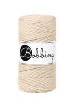 Шнур Bobbiny Macramé 3 мм Warm Beige, 100 м