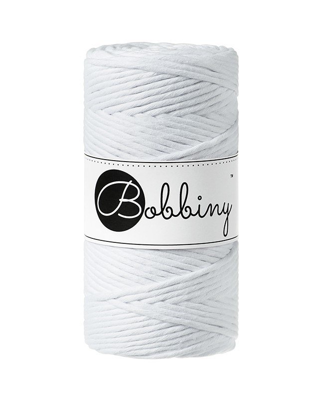 bobbiny-macrame-3mm-white-img Шнур Bobbiny Macramé 3 мм White, 100 м - Зображення 1