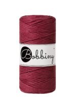 Шнур Bobbiny Macramé 3 мм Wine Red, 100 м