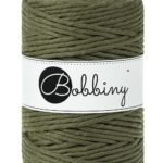 Шнур Bobbiny Macramé 5 мм Avocado, 100 м