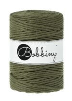 Шнур Bobbiny Macramé 5 мм Avocado, 100 м